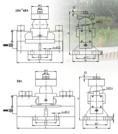 QS-D-20T稱(chēng)重傳感器